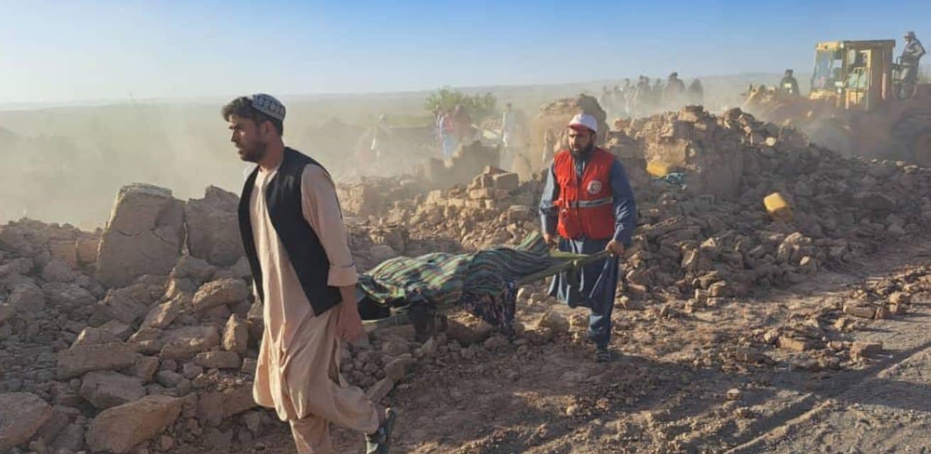 Afghanistan aardbeving
